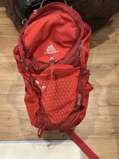 Gregory Red Men’s Zulu 30 Hiking Backpack Shoulder & Waist Straps S/M