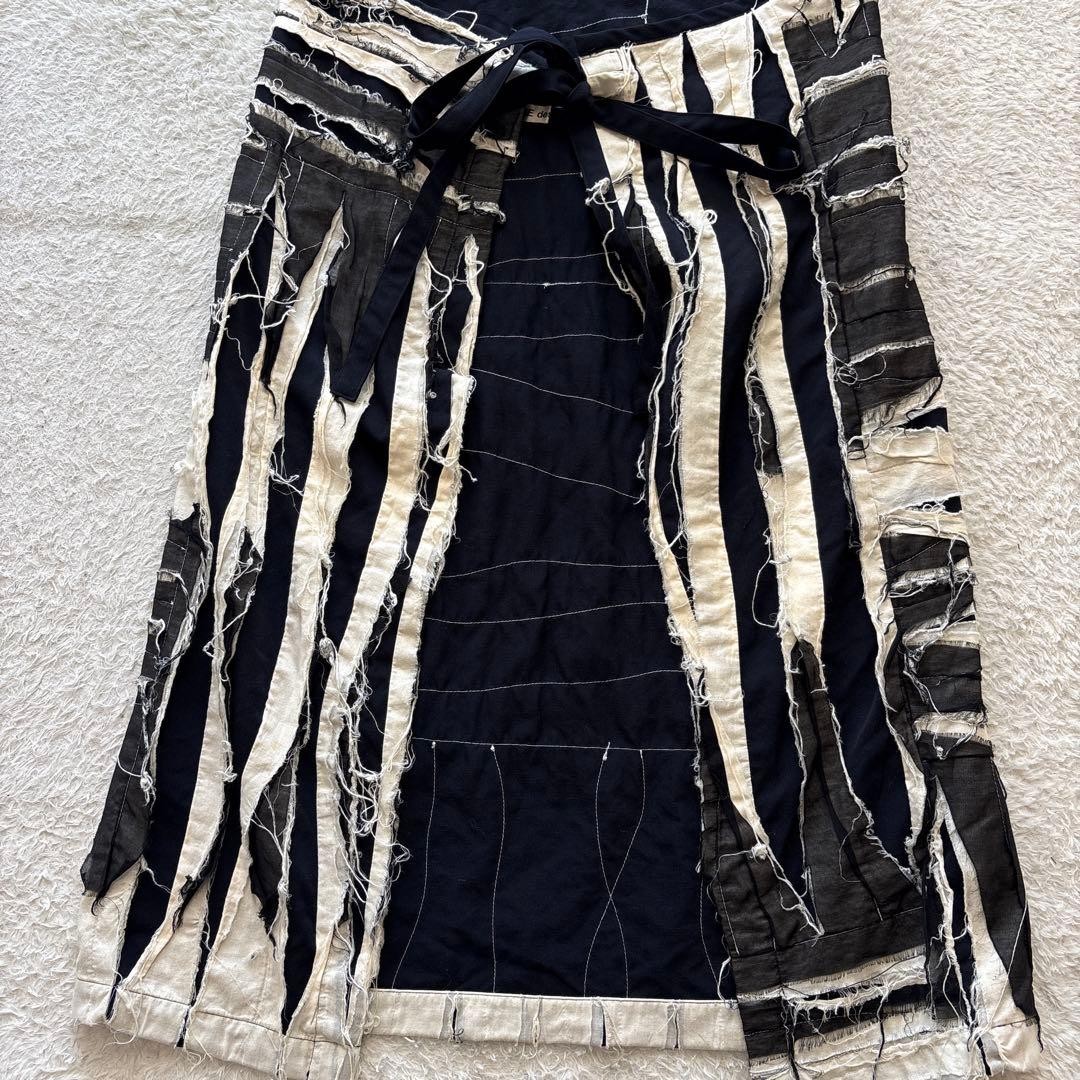 Comme des Garcons damaged processing apron dress … - image 7