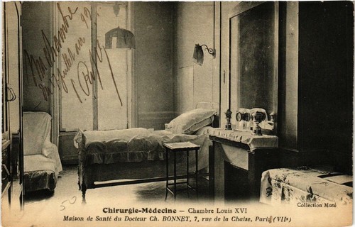 CPA PARIS (7e) 7 rue de la Chaise. Maison de Sante du Doc Ch. Motorhaube (564146)