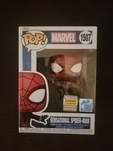 SENSATIONAL SPIDER-MAN 1507 Funko Pop Marvel ANIMATED 2025 Summer CONVENTION
