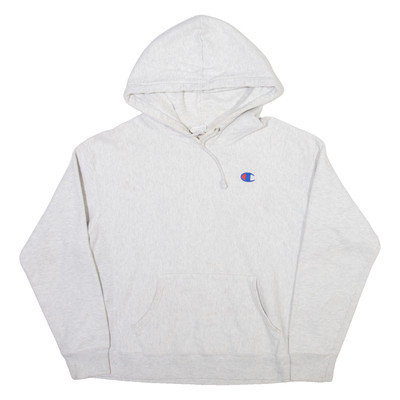 CHAMPION Reverse Weave Damen Grauer Hoodie L