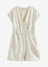 Jersey-Jumpsuit mit tiefem Ausschnitt Gr 44/4...
