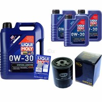 Inspektionskit Filter Liqui Moly ÖL 8L 0W-30 FüR VW Golf IV 1J1 1.6 2.0 1.8 T