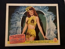 Rita Hayworth Cover Girl Orig Lobby Card 1944 Iconic Image Portrait