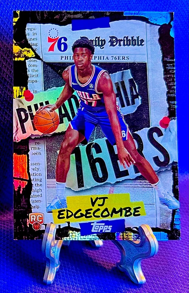 VJ Edgecombe 2025-26 Topps NBA Daily Dribble Rainbow Foil #dd-33 76ers 🔥🔥🔥 Foto 2 de 4