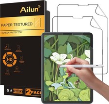 2 Pack Anti Glare Paper Textured Screen Protector for iPad Pro 12.9 Inch Display