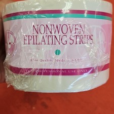Nonwoven Epilating Paper Strips Roll for Body 50 yds x 3-1/2 in, 3 Packs