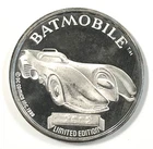 1oz Fine Silver .999 Round Coin DC Comics 1989 BATMOBILE 50th Anniv. *COM149