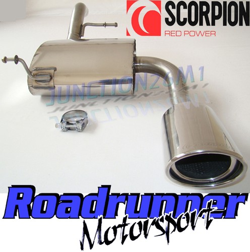 Scorpion SVWB035 Lupo Sport 1.4 16v 98-05 Stainless Rear Silencer Box Exhaust
