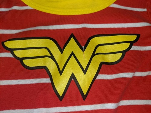 Hanna Andersson Wonder Woman pj top 100 sz 4 - Picture 2 of 4