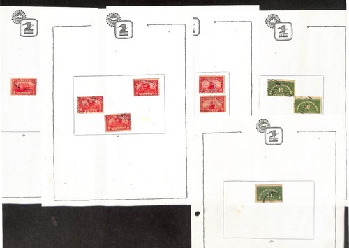 United States Stamp Collection on 50 Album Pages, BOB Airmail Postage Due Parcel - Picture 14 of 14