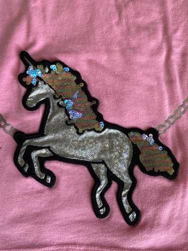Girls Justice Unicorn Tunic Tank Pajama Lot Size 8 - Picture 4 of 7