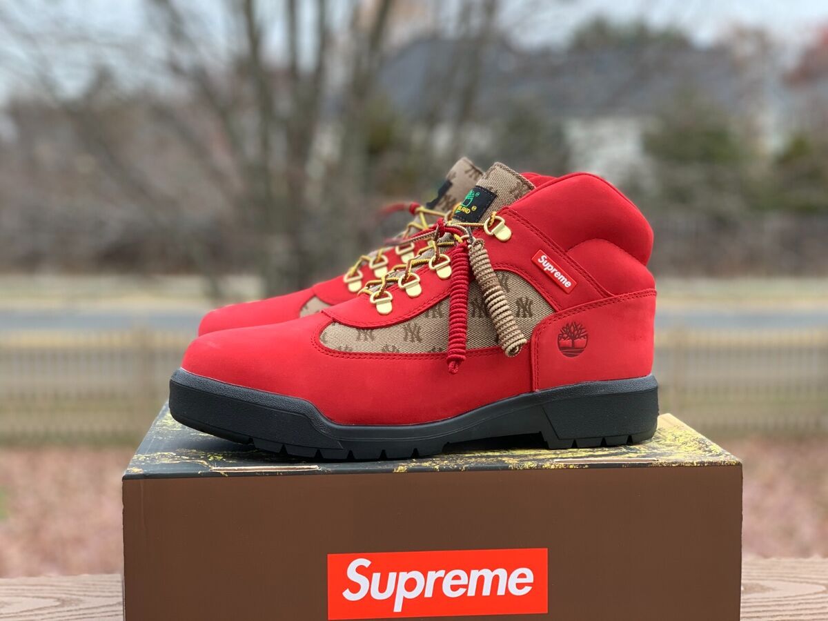 Timberland x Supreme New York Yankees Field Boot 11.5 Kith Timberland x Supreme New York Yankees Field Boot 11.5 Kith