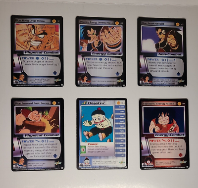 Dragon Ball Z Year 2000 Cards x6 DBZ | eBay