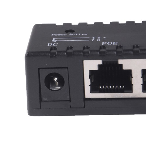 Passive POE injector for IP Camera VoIP Phone Netwrok AP device 12V - 48V WD Ga - Afbeelding 2 van 9