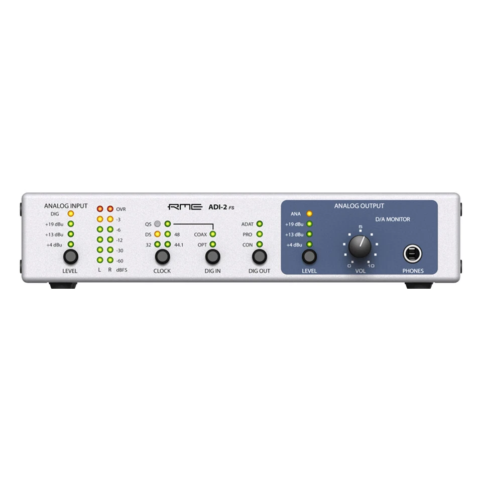 RME ADI-2 FS High-Precision 192 kHz 2-Channel AD/DA Converter - Image 3 of 4