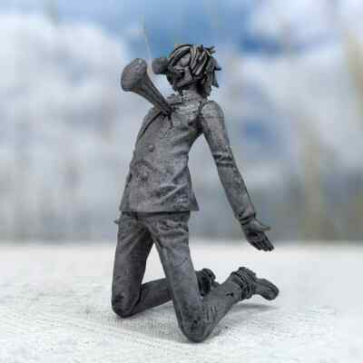 #ad Sanji サンジ Turn into Stone Figurine Cartoon Model Decoration Anime Animation Doll $12.99