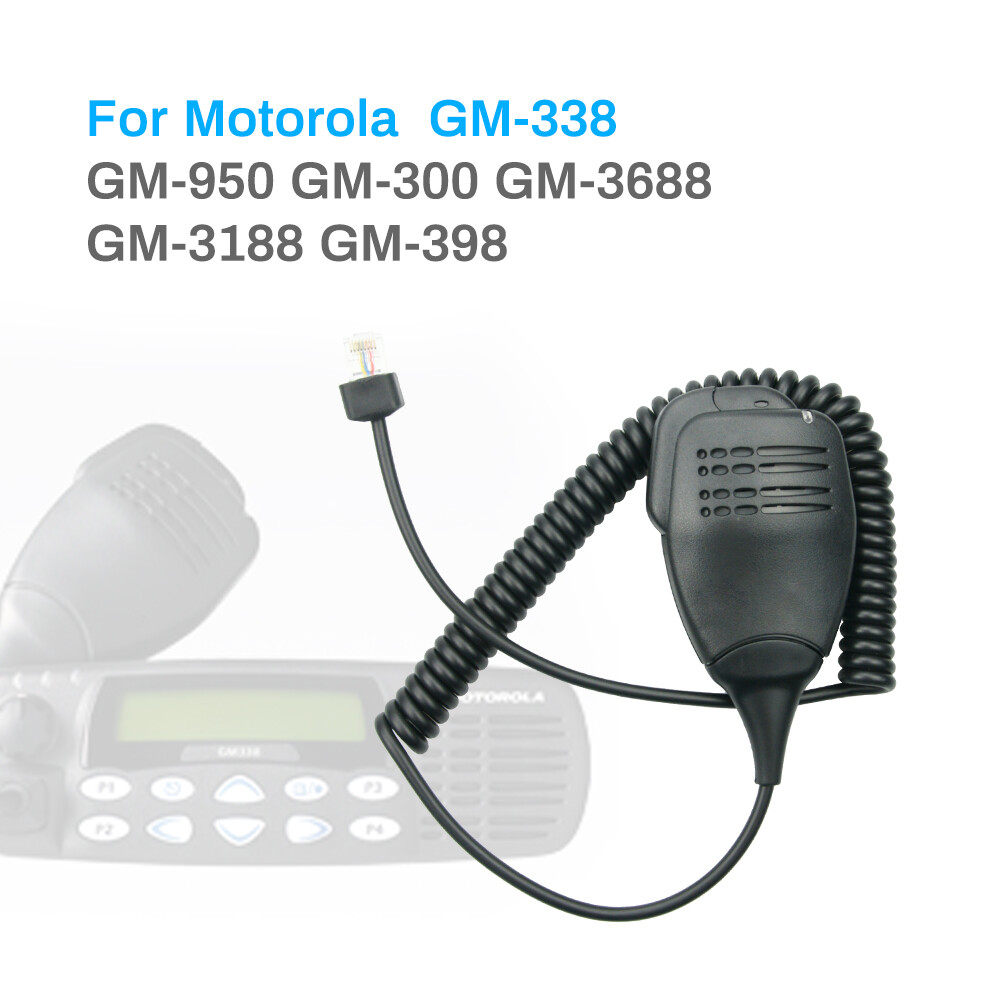 8 Spille RJ45 Microfono Per Motorola GM300 GM338 GM950 GR400 Auto Mobile Radio Microfono Di Ricambio Compatibili MAXTRAC CDM750 M400 HMN3596A