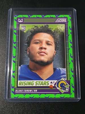 Blake Corum - Score-a-Treat Football 2024 - Rams - Rising Stars - Bats - RC
