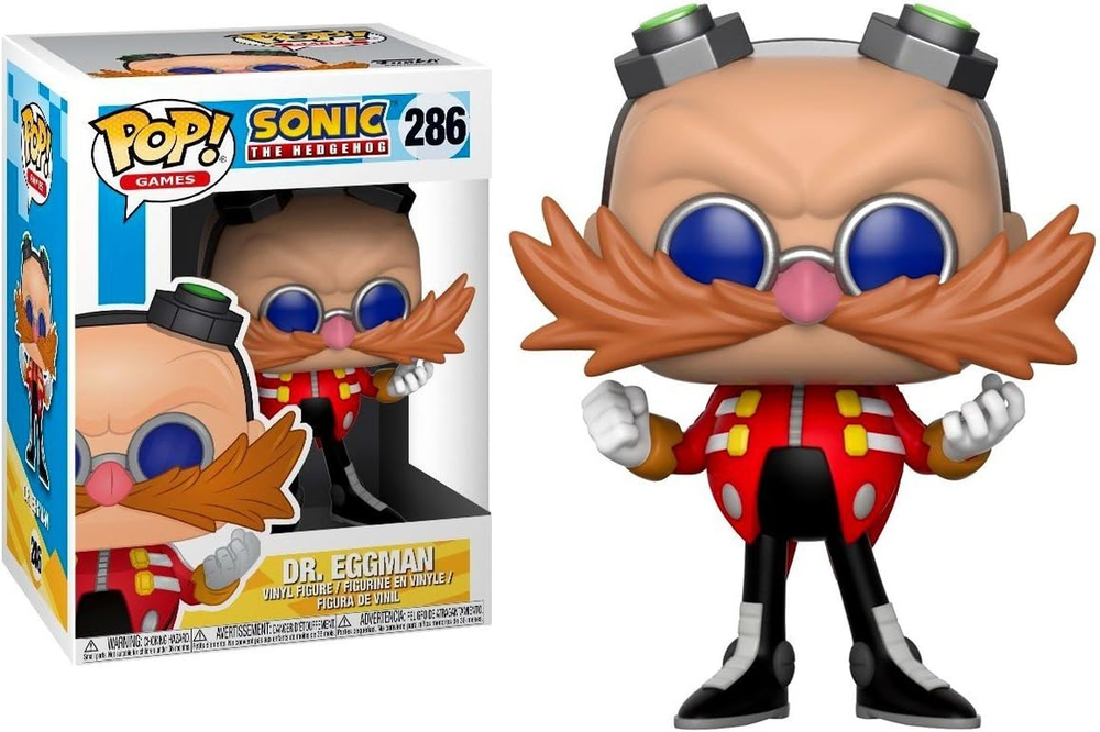 Pop! Games: Sonic - Dr. Eggman Collectible Toy