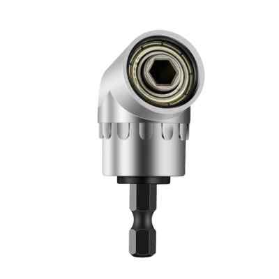105° Angle Hex Drill Bit Extension - 1/4'' Screwdriver Socket Holder Adapter