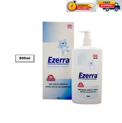 EZERRA Extra Gentle Cleanser 500ml For Children With Dry & Sensitive Skin