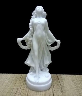 Proserpina - Persephone Goddess  Resin, plaster, soap, beeswax candle mold