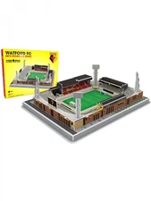 Watford Vicarage Road Stadium in the 80s 3D jigsaw puzzle