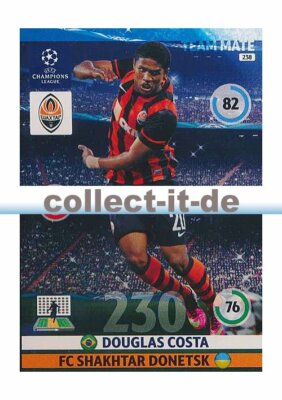 Panini Adrenalyn XL Champions League 14/15 - 238 - Douglas Costa - Base Card