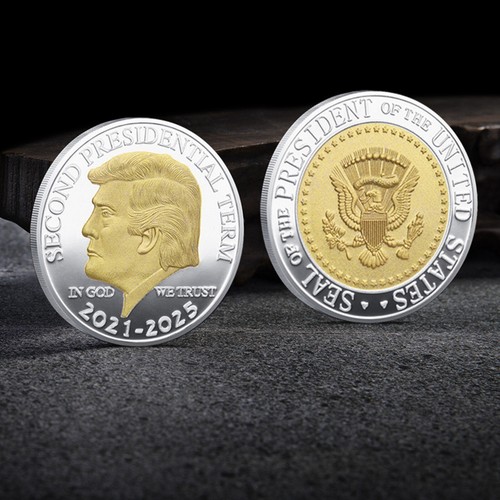 Donald Trump Commemorative Coin US President 20212025 IN GOD WE TRUST