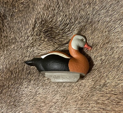 NEW Jett Brunet Ducks unlimited miniature Black-bellied Whistling Duck 2021 #22