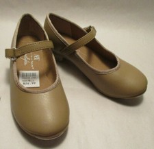 New American Ballet Theatre Spotlights Claquette Girl 9.5M 6 3/4" Long Tap Shoes