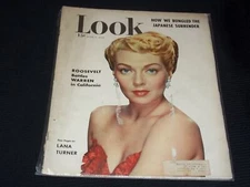 1950 JUNE 6 LOOK MAGAZINE - LANA TURNER COVER - O 13777