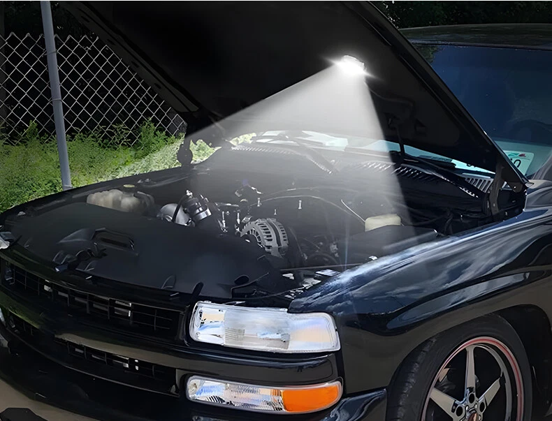 Lámpara LED blanca debajo del capó para Chevrolet Venture Silverado Express 1500 2500 3500 Foto 3 de 4