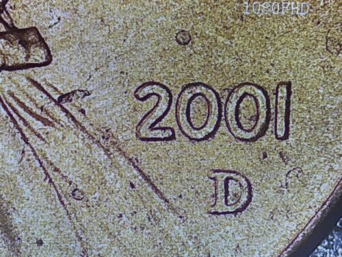 "2001 D MINT ERROR PENNY " - Picture 1 of 5