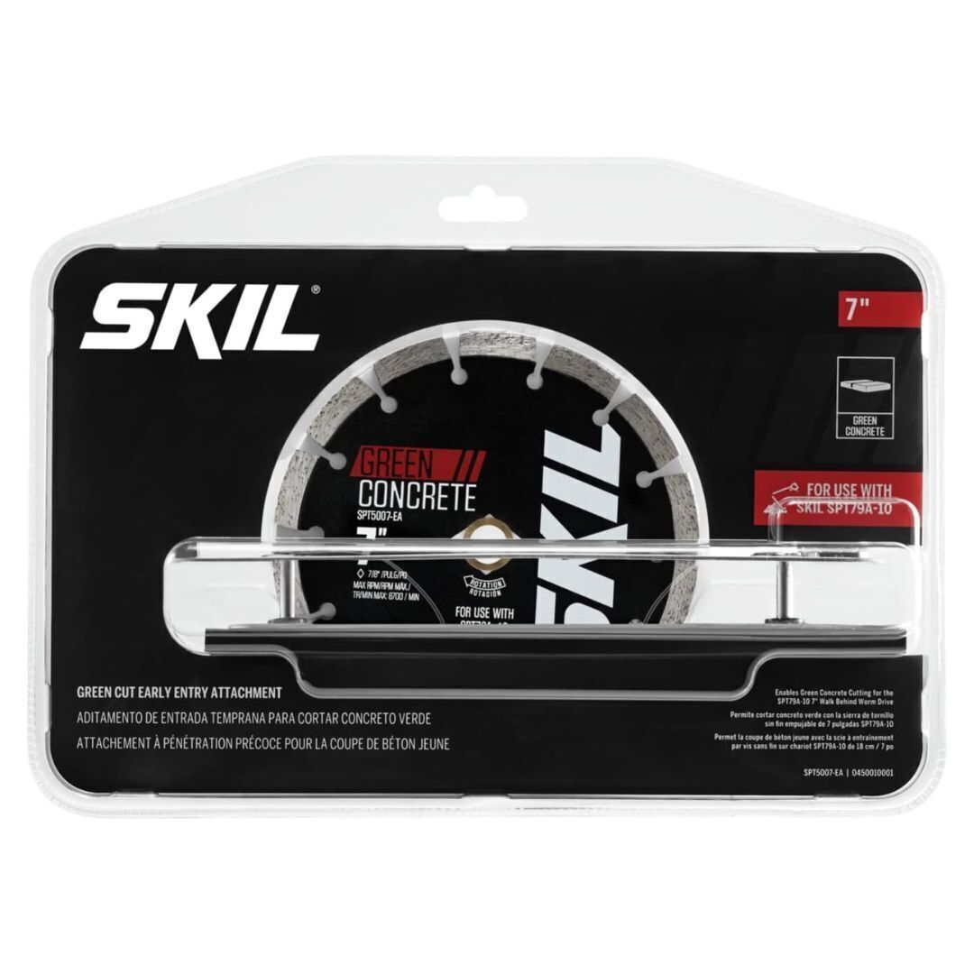 SKIL SPT5007-EA Concrete Saw Green Cut Early Entry Attachment Kit