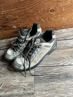 Lowa Womens  Hiking Ankle Lo Brown Gray Size 8.5 EU 41