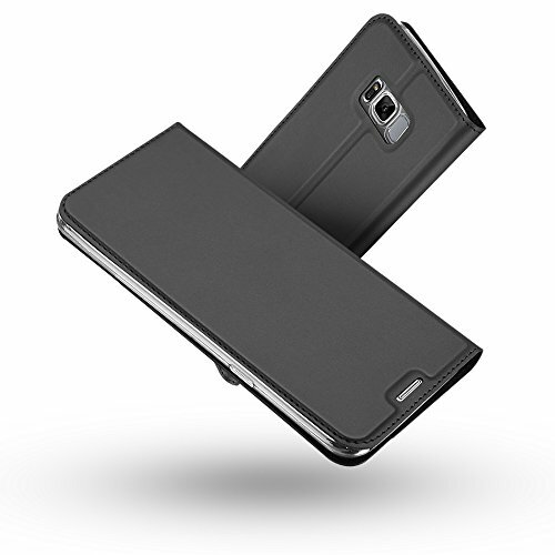 Radoo Cover Galaxy S8 Plus, Slim-Fit Folio Premium Custodia Vintage PU (p1Y)