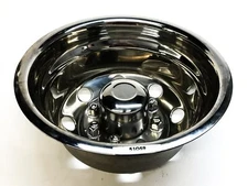 ?Unbranded Concave Chrome Truck Wheel Hub Cap 51059 NOS