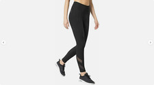 MONDETTA Women's Active Leggings Athletic Pocket High Waist Black, S NWOT