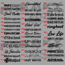 Heckscheibe 40cm Auto Aufkleber Rainbow Oil Slick Motivwahl Sticker FUN JDM