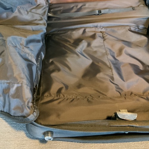 TUMI Alpha Wheeled Garment Bag #2233D3 Extended Trip Rolling Wardrobe Black - Picture 8 of 24