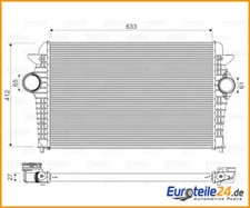 Intercooler Valeo 818344 for VW Sharan Seat Alhambra