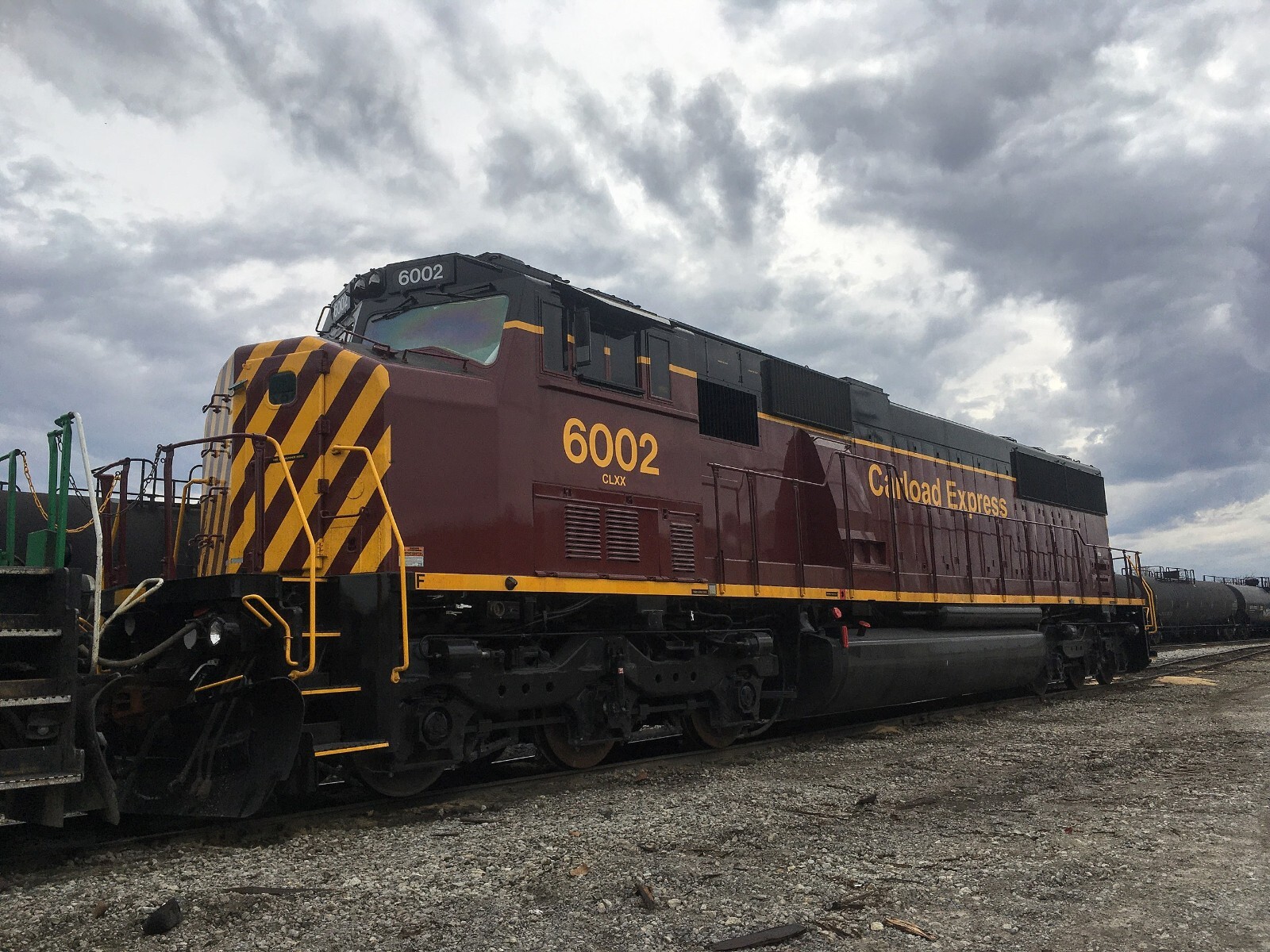 Carload Express CLXX 6002 EMD SD60M seen at Rook Yard 2021 5 x 7 Photo ...