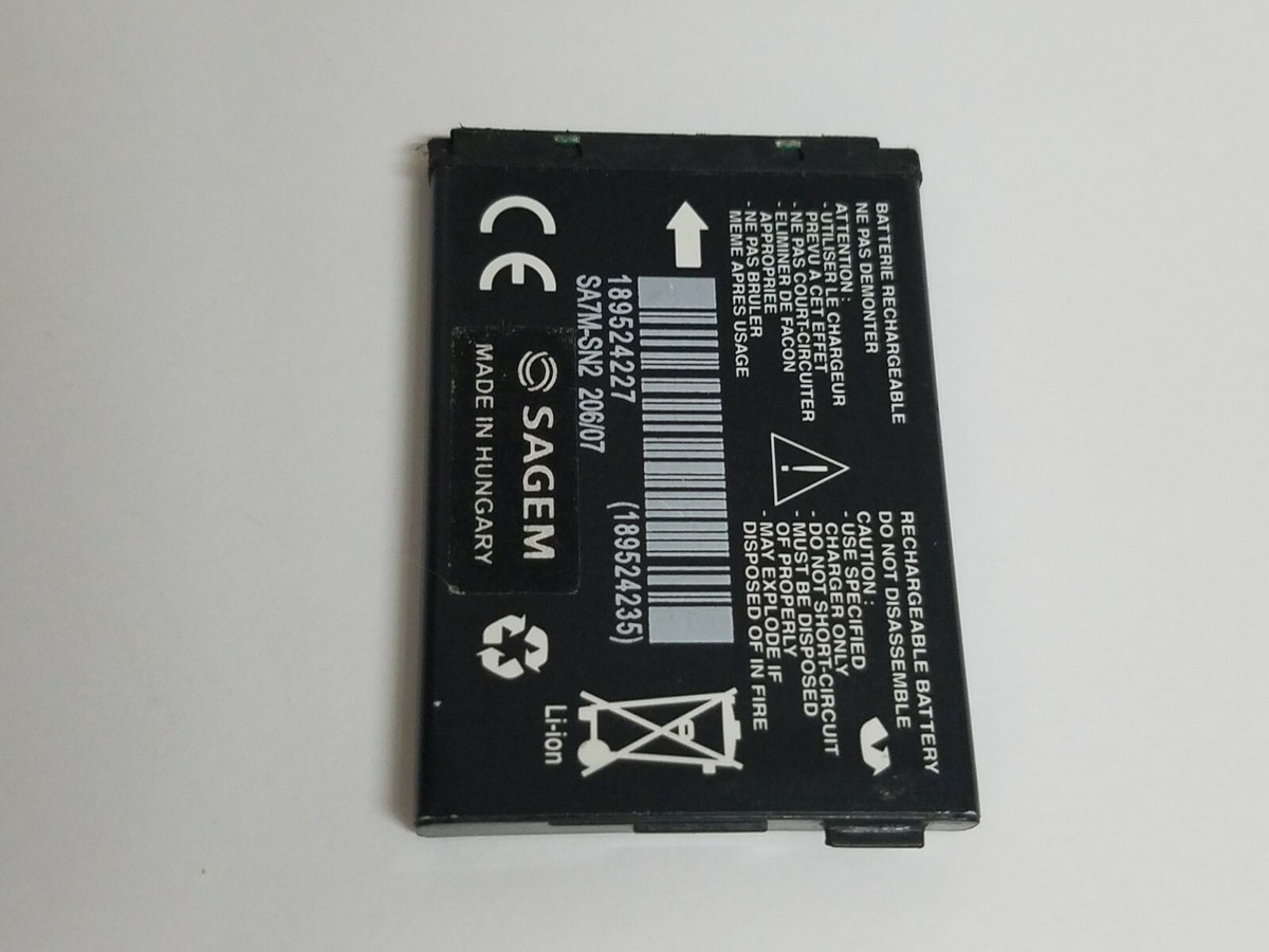 Akku Li-Ion Für Sagem My300X My301X My302X My400V My401V My400X My401X VS4