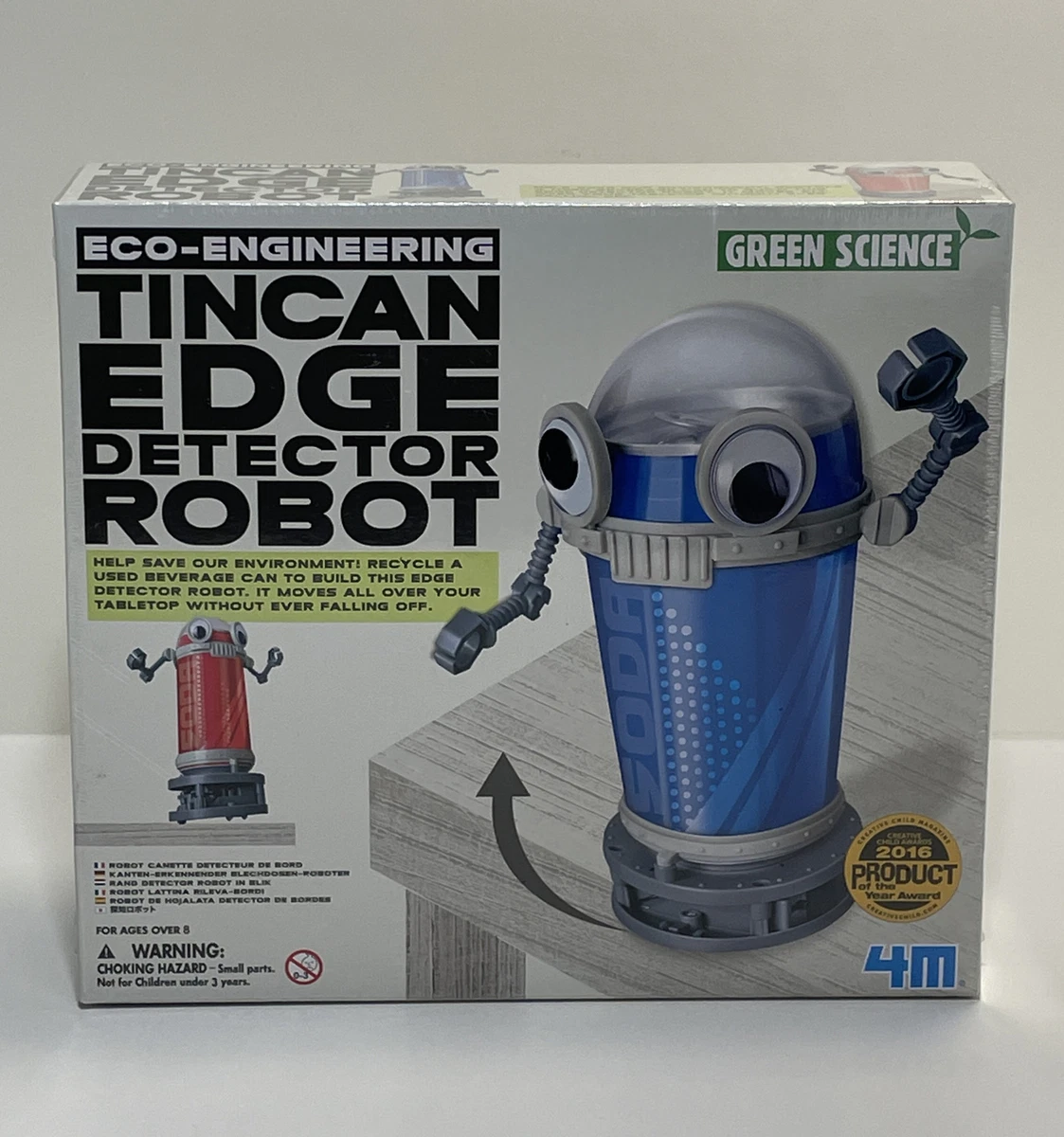 Tincan edge sale detector robot