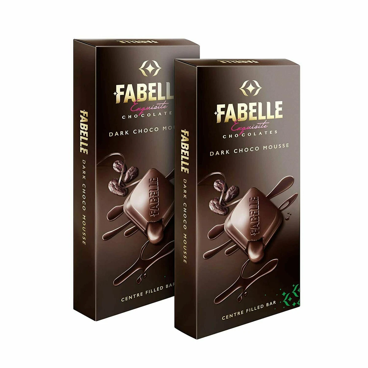 Fabelle Chocolate Centre Filled BarWith Mouth Watering Dark Choco
