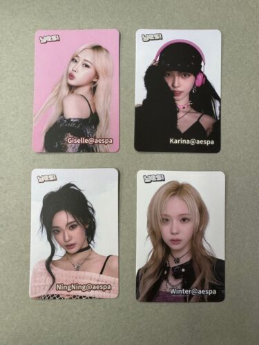 KPOP AESPA Giselle Winter Karina Ningning 4 cards 03