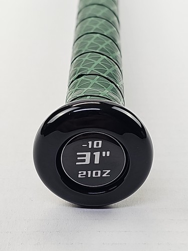 Mazza da baseball Black Emerald 2 pezzi vetro composito fibra di carbonio -10 31" 21 oz $300+ - Foto 5 di 10