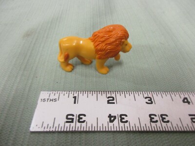 FISHER PRICE GEO TRAX Part Toy Lion Animal Zoo Wild Mane Roar Carnivore Cat Toy
